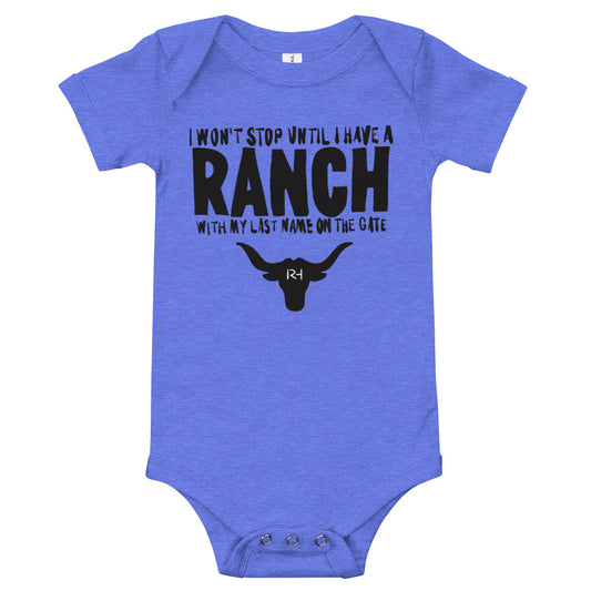 Ranchy Baby short sleeve one piece